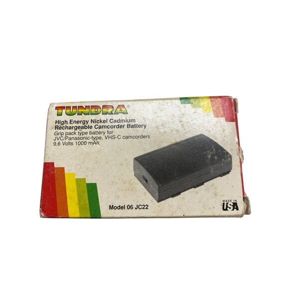 JVC & Tundra Rechargeable Camcorder Battery 9.6V 1000mAh JC22 - Picture 2 of 11